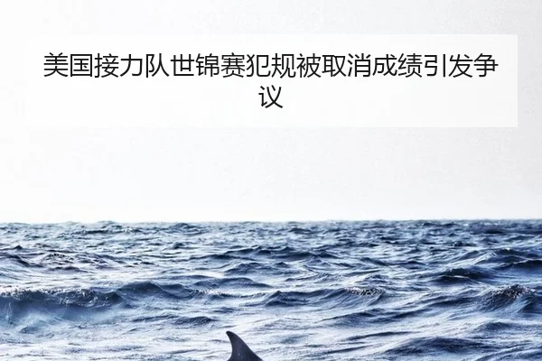 美国接力队世锦赛犯规被取消成绩引发争议